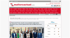 Desktop Screenshot of mallorcactual.com